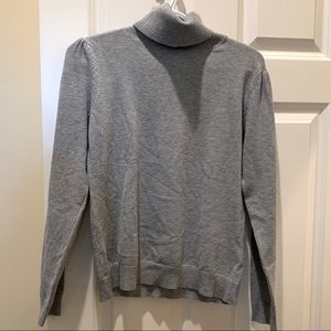 Classic Gray Turtleneck XL Stephanie Rogers